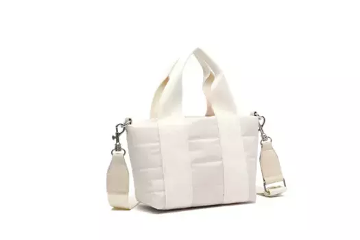 Сумка через плечо COLLEZIONE ALESSANDRO "Betzi", изготовлена из высококачественного материала без кожи, белый