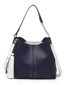 Сумка через плечо COLLEZIONE ALESSANDRO "Loreley", морской вид в совершенстве, синий