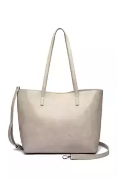 Сумка через плечо COLLEZIONE ALESSANDRO "Paris", на молнии сзади, бежевый