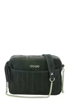 Сумка через плечо COLLEZIONE ALESSANDRO "Quattro" со множеством декоративных акцентов, зеленый