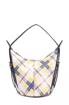 Сумка через плечо COLLEZIONE ALESSANDRO "Шотландия", множество вариантов переноски, включая рюкзак, синий
