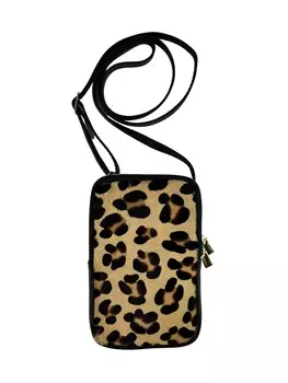 Сумка через плечо collezione alessandro Umhngetasche Leopard, черный
