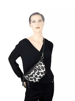 Сумка через плечо collezione alessandro Wild Glam, черный