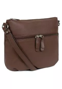 Сумка через плечо CONFORT Hexagona, темно-коричневый