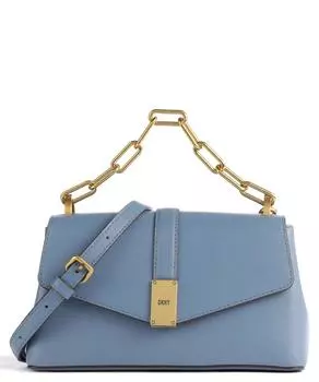 Сумка через плечо Conner из зернистой яловой кожи. Dkny, синий