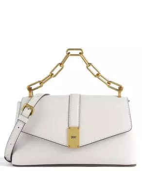 Сумка через плечо Conner из зернистой яловой кожи. Dkny, белый