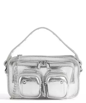 Сумка через плечо Cool Helena из переработанной искусственной кожи Nnoo, серебряный