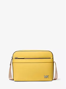 Сумка через плечо Cooper из сафьяновой кожи Michael Kors, желтый