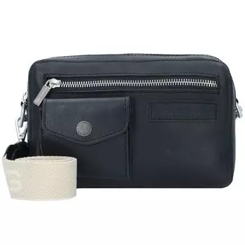 Сумка через плечо Cowboysbag Franklin Umhngetasche Leder 22 см, черный