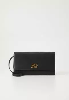 Сумка через плечо CROSSBODY WALLET KARL LAGERFELD, черный