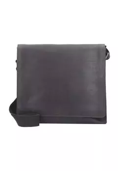 Сумка через плечо Дакота, кожаная, однотонная, мужская Heyden, коричневый