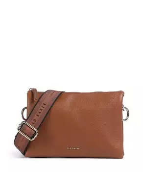 Сумка через плечо darceyy из гладкой яловой кожи. Ted Baker, коричневый