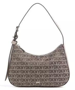 Сумка через плечо Deena полиэстер, искусственная кожа Dkny, бежевый