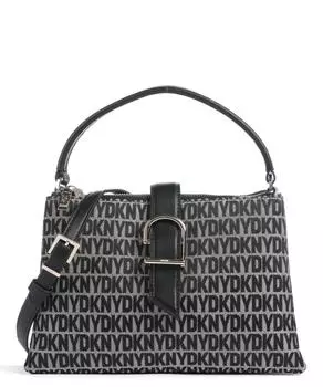 Сумка через плечо Deena полиэстер, искусственная кожа Dkny, черный