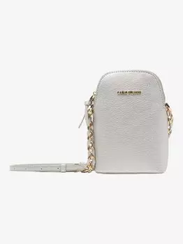 Сумка через плечо delai Carlo Colucci, серебряный