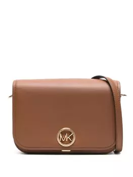 Сумка через плечо Delancey среднего размера Michael Kors, коричневый