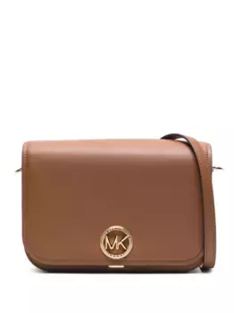 Сумка через плечо Delancey среднего размера MICHAEL KORS, коричневый