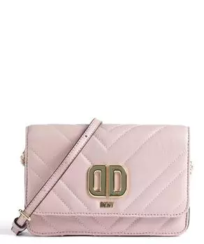Сумка через плечо Delphine из кожи ягненка Dkny, розовый