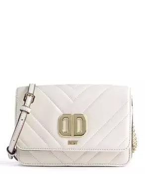 Сумка через плечо Delphine из кожи ягненка Dkny, белый