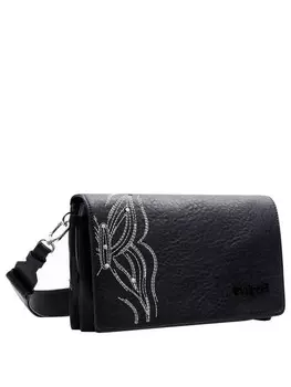 Сумка через плечо Desigual 25 cm, черный