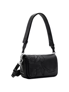 Сумка через плечо Desigual 26 cm, черный