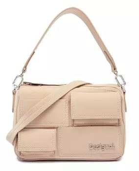 Сумка через плечо Desigual, бежевый