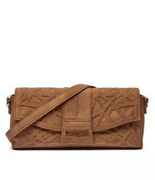 Сумка через плечо Desigual, бежевый