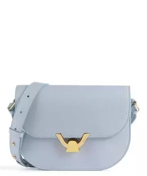 Сумка через плечо Dew из зерненой кожи Coccinelle, синий