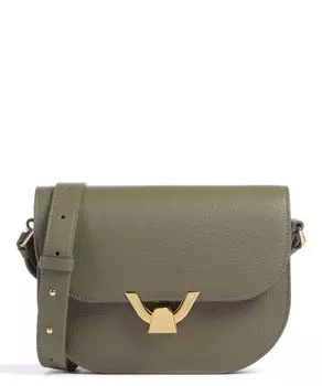 Сумка через плечо dew из зерненой кожи Coccinelle, зеленый