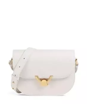 Сумка через плечо Dew из зернистой кожи Coccinelle, белый