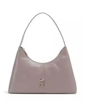 Сумка через плечо Diamante s из кожи Furla, коричневый