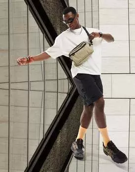 Сумка через плечо Dickies Ashville желто-коричневого цвета