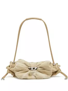 Сумка через плечо Diesel маленькая Scrunch-D, нейтральный