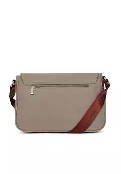 Сумка через плечо DIVERSIT Hexagona, серо-коричневый