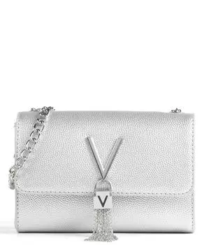 Сумка через плечо Divina из искусственной кожи Valentino Bags, серебряный