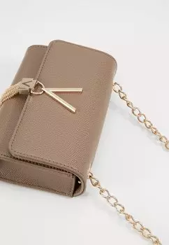 Сумка через плечо Divina Valentino Bags, коричневато-серый