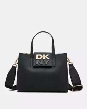 Сумка через плечо DKNY FAYE с длинной ручкой и застежкой-молнией, черный