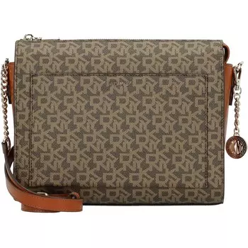 Сумка через плечо Dkny, коричневый/темно-коричневый