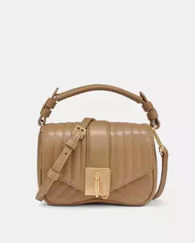 Сумка через плечо DKNY LULU с двойной ручкой и магнитной застежкой, цвет Crudo