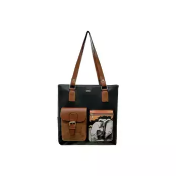 Сумка через плечо DOGO "Женская сумка с несколькими карманами Sunset Animals Vegan Женские сумки", Vegan, синий