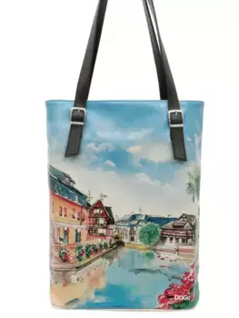 Сумка через плечо DOGO "Женская высокая сумка Travel Fills the Soul Vegan Женские сумки", Vegan, цвет Natur