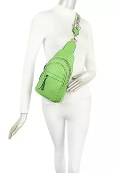 Сумка через плечо Dohara с двумя отделениями из искусственной кожи Fontanella Fashion, черный