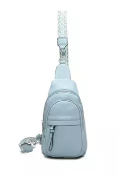 Сумка через плечо Dohara с двумя отделениями из искусственной кожи Fontanella Fashion, синий