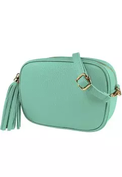 Сумка через плечо DrachenLeder, бирюзовый