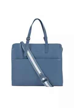 Сумка через плечо DreiMaster Shopper Bag Aus Leder, темно-синий