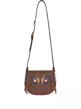 Сумка через плечо Drya ETRO, коричневый