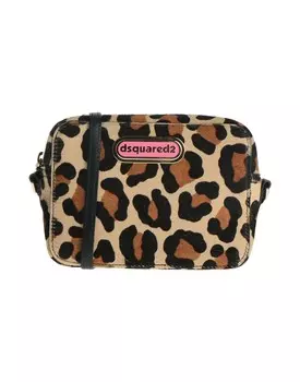 Сумка через плечо Dsquared2, бежевый
