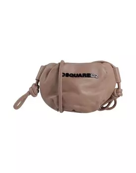Сумка через плечо Dsquared2, темно-коричневый