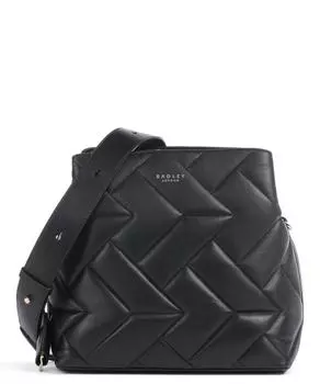 Сумка через плечо Dukes Place Croc из мягкой яловой кожи Radley London, черный