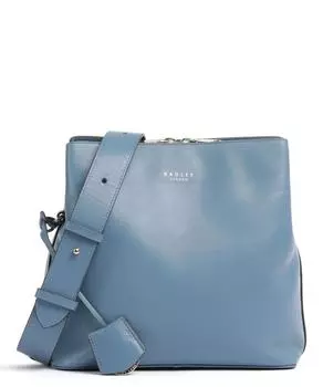 Сумка через плечо Dukes Place из мелкозернистой яловой кожи Radley London, серый